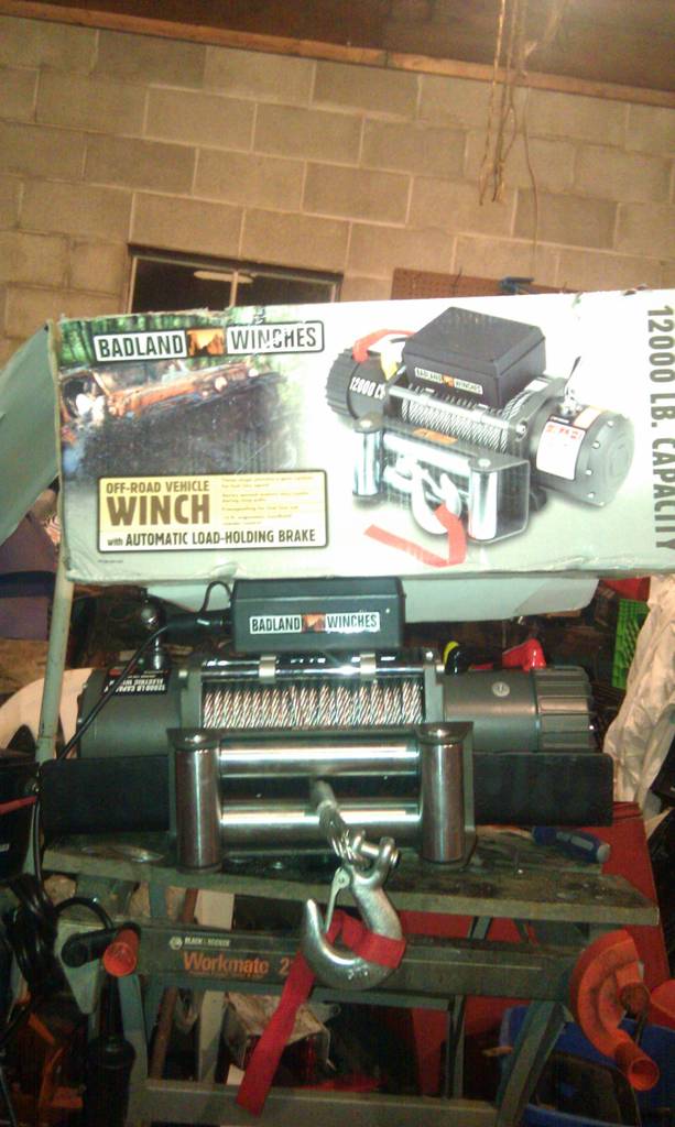 Badland winch 12000#