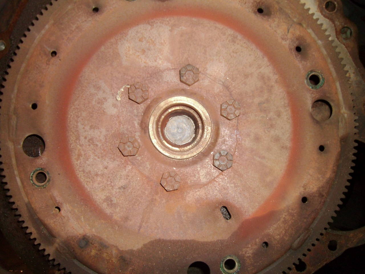 broke flywheel