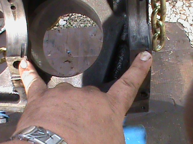 cam bearing removal