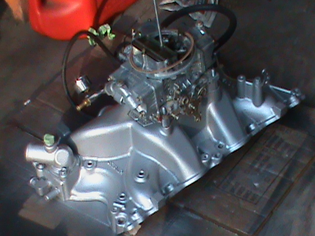 cleanup of valve train, intake prep