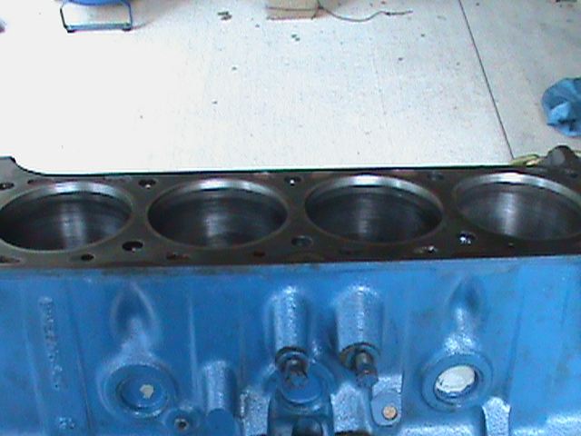 Crank buffing,block honing,cam bearing installation