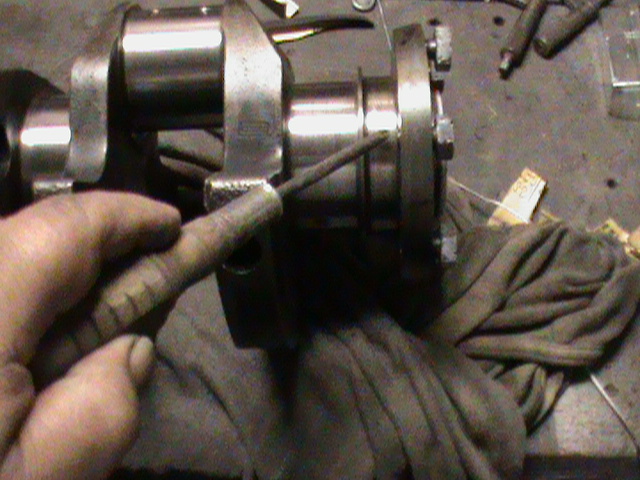 Crank buffing,block honing,cam bearing installation