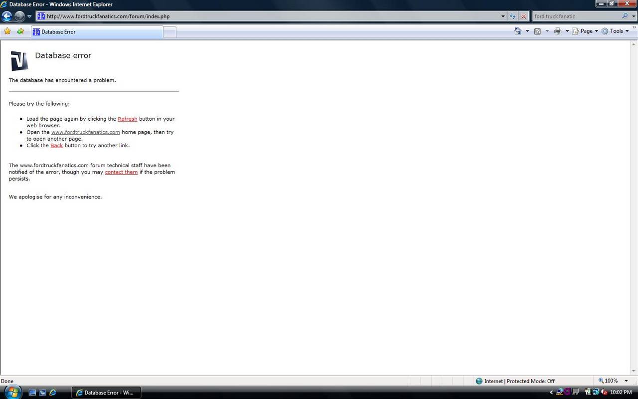 database_error