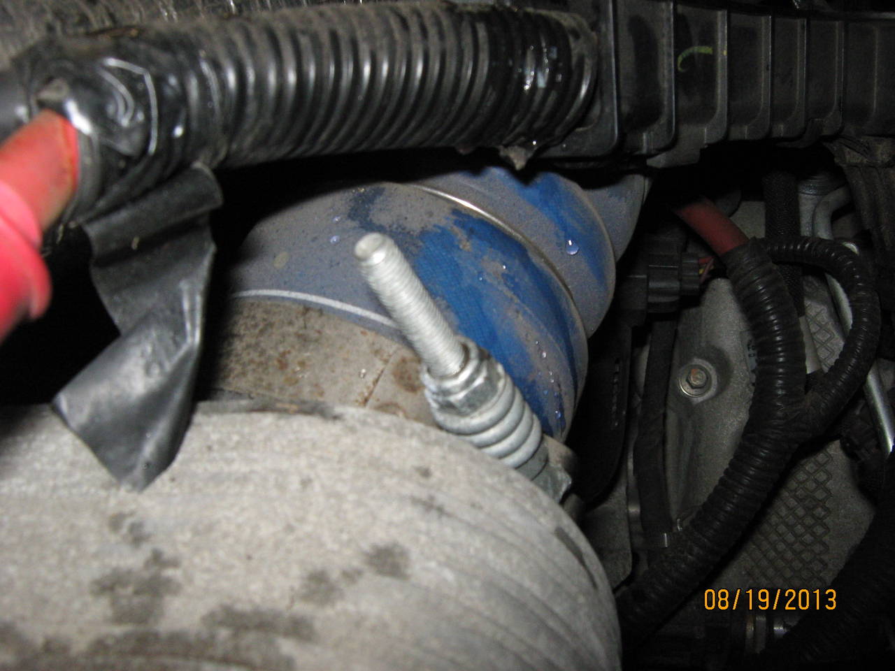 disconnect top cac hose