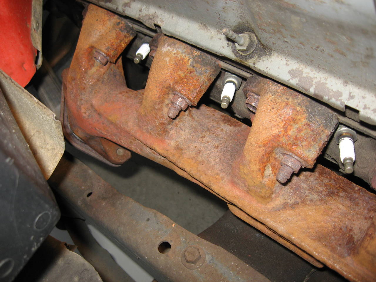 Exhaust manifold replacement