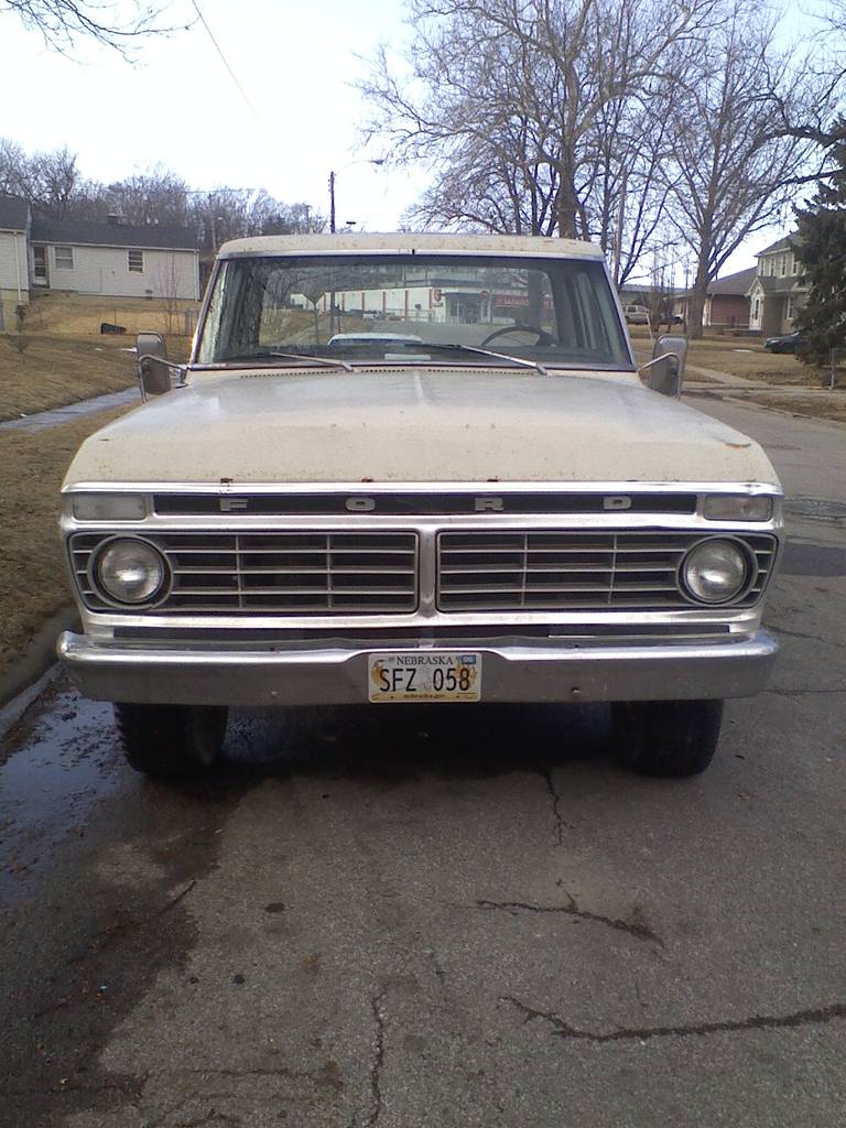 F-100 nice front end