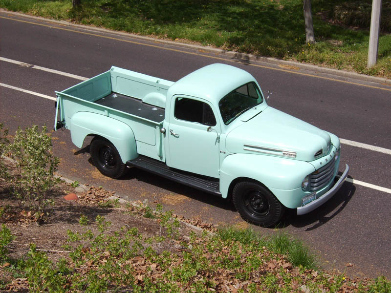Finished photographs of the Big Tank, 1950 Ford F3