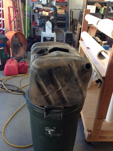 FOTA-9104-CA Rear Gas Tank 1991