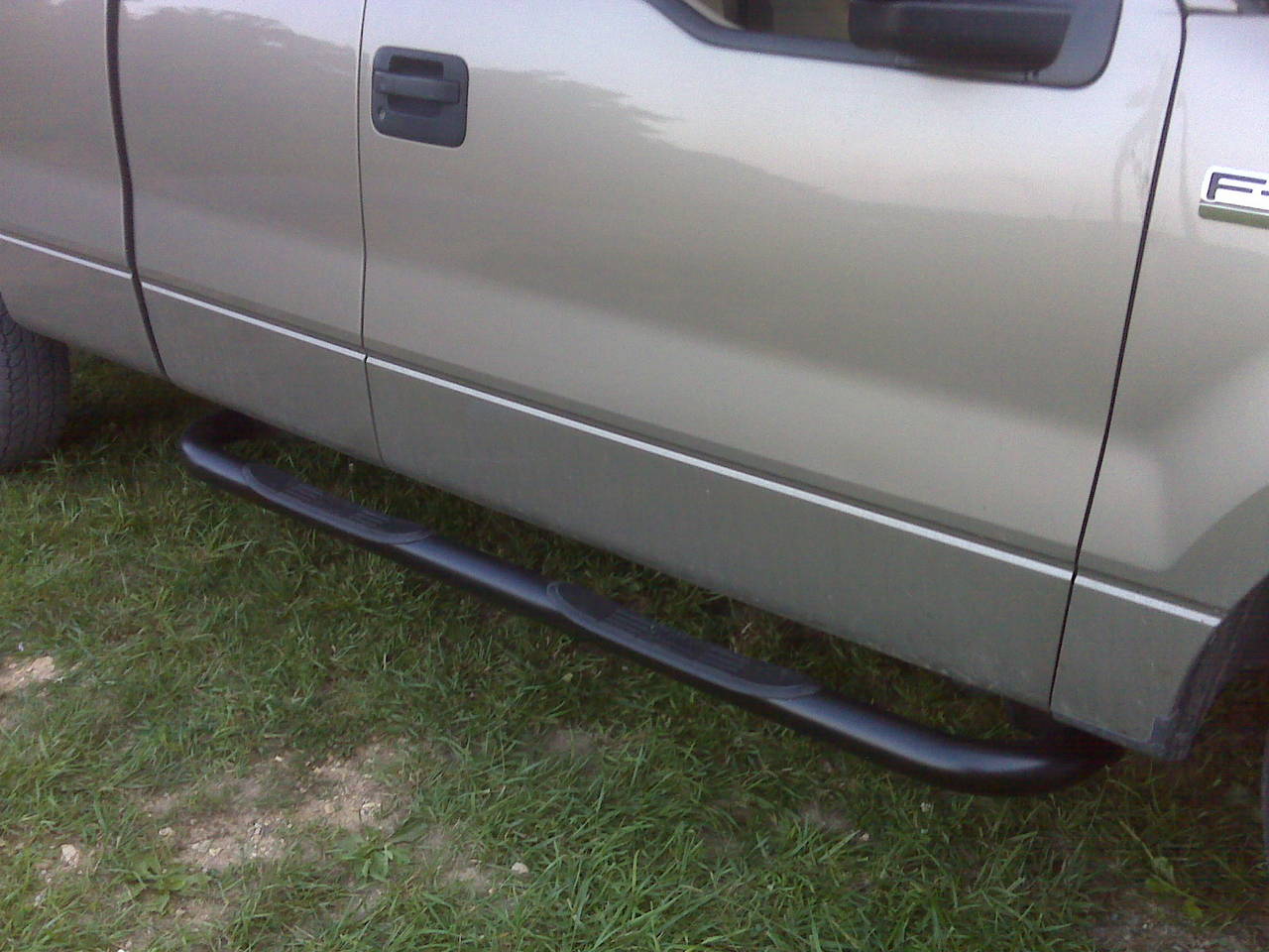 Fresh paint on the rails