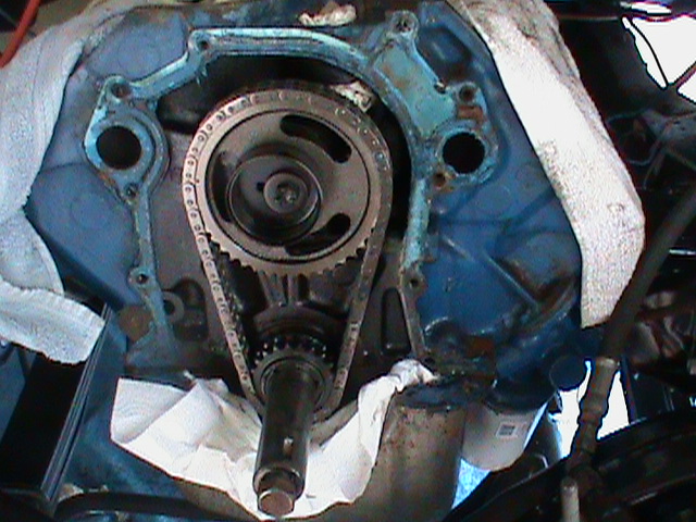 front cover diassembly/cam removal