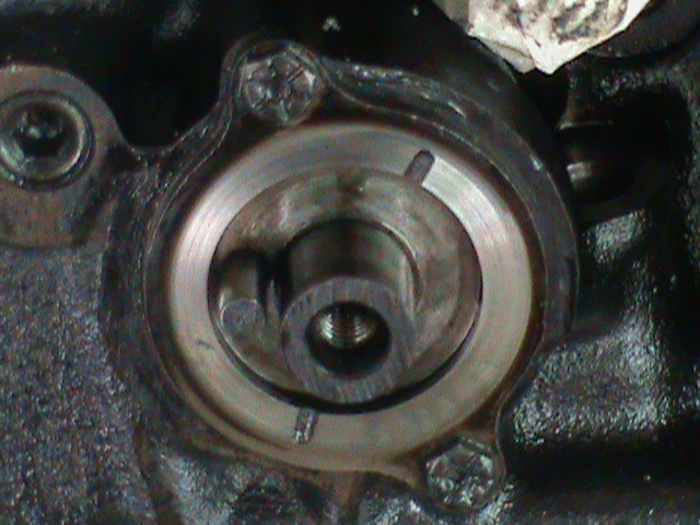 front cover diassembly/cam removal