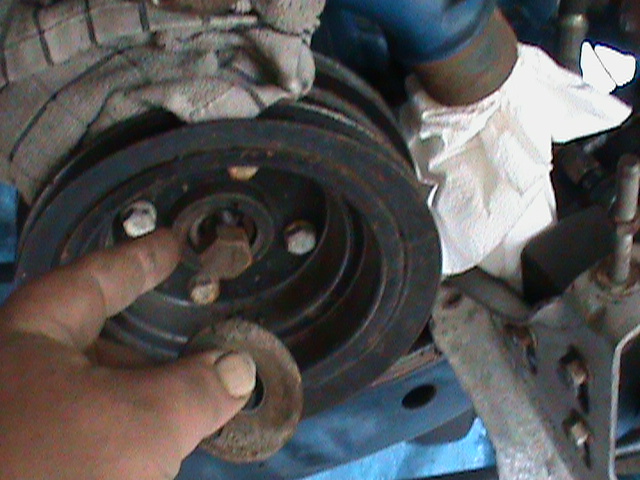 front cover dissassembly/cam removal