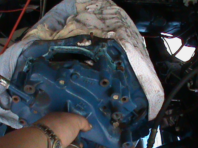 front cover dissassembly/cam removal