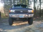 lifted front view