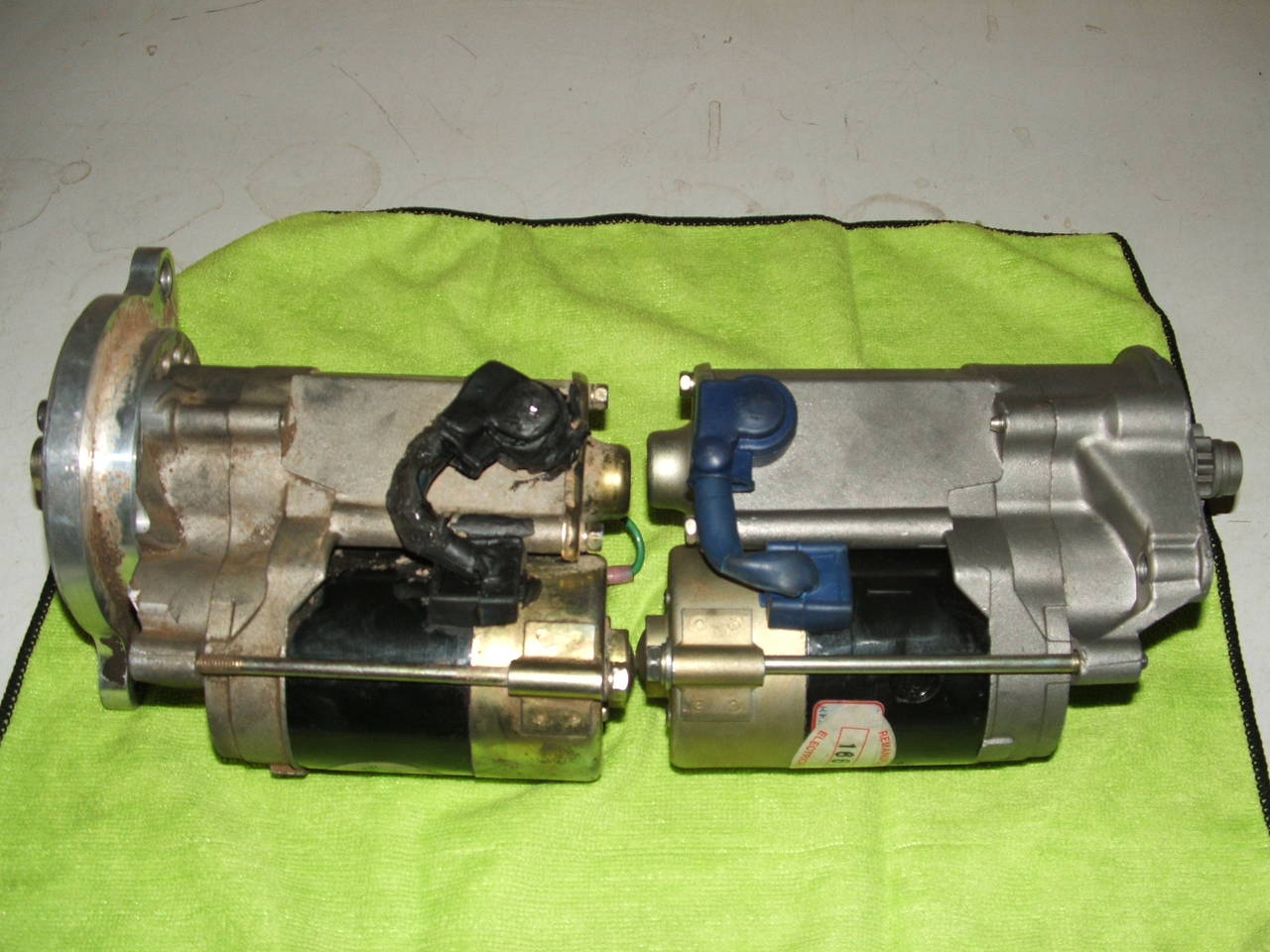 mean green / toyota starter