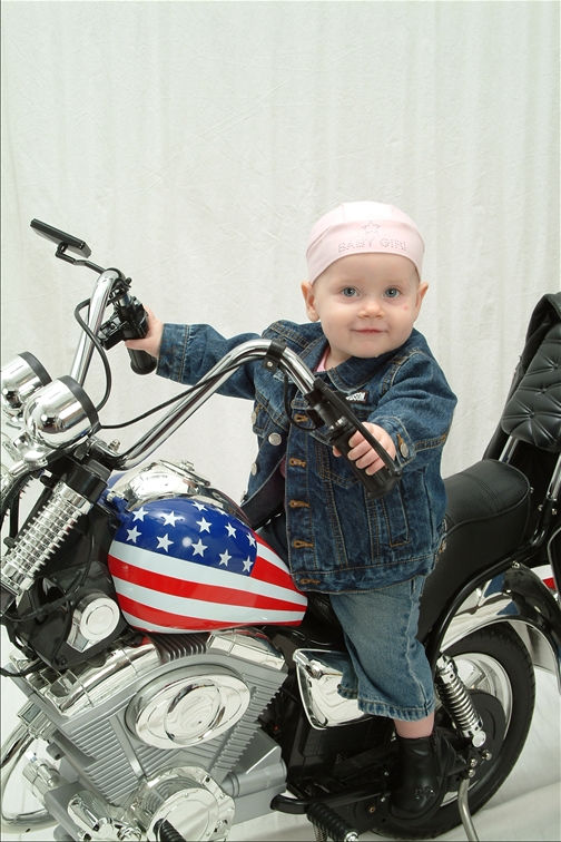 My little Biker