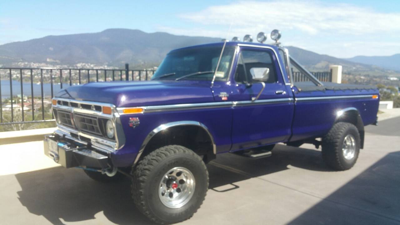 my new interior for my 1977 f150