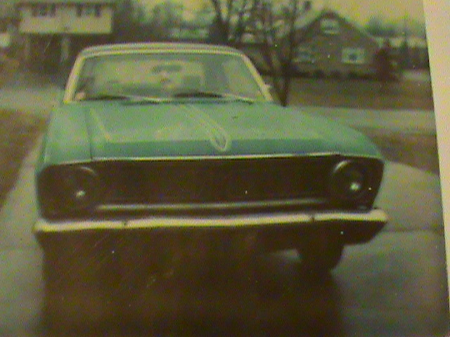 my very first car 1968 Ford falcon Futura sport coupe