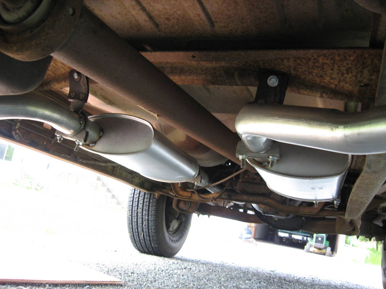 New exhaust