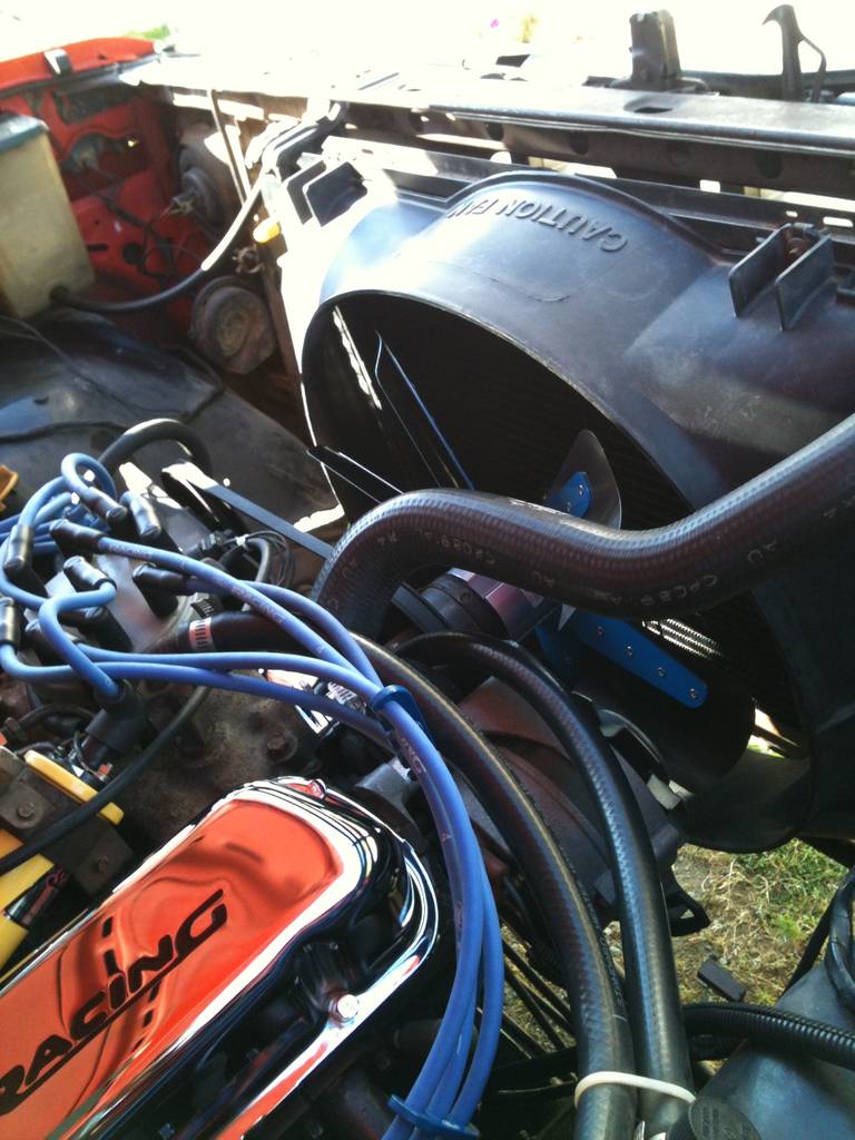new radiator installed