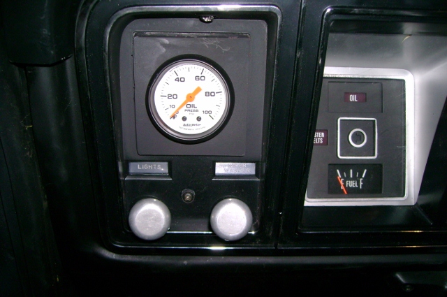 oil pressure
