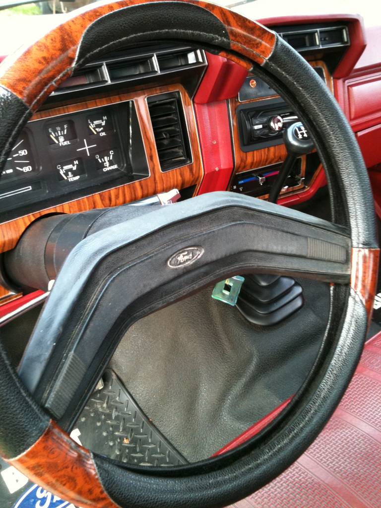 old horn pad