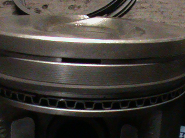 Piston ring installation