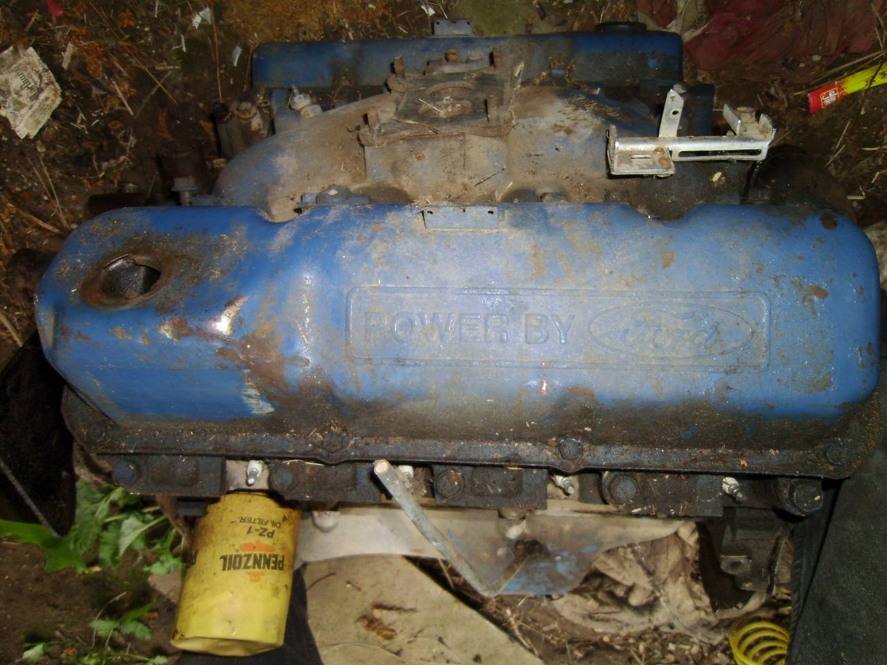 power by ford valve covers
