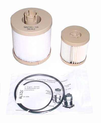 Racor Fuel Filter  and HFCM Replacement Plug