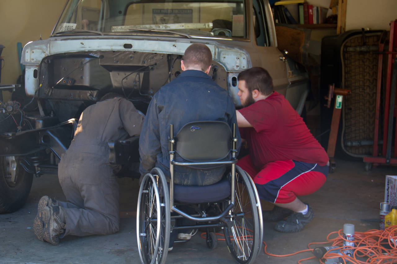 Reassembly begins!