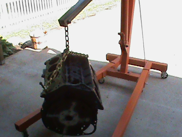 removal of block/cam bearing inspection