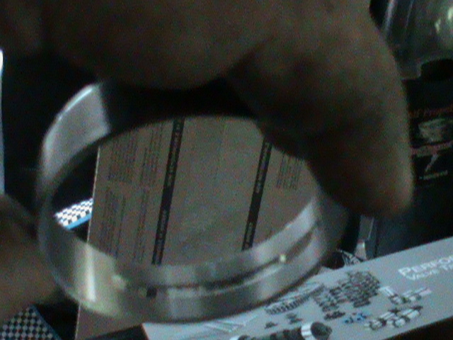 removal of block/cam bearing inspection