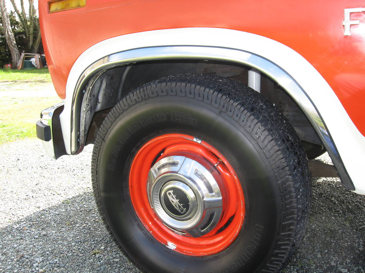 stainless wheel well trim
