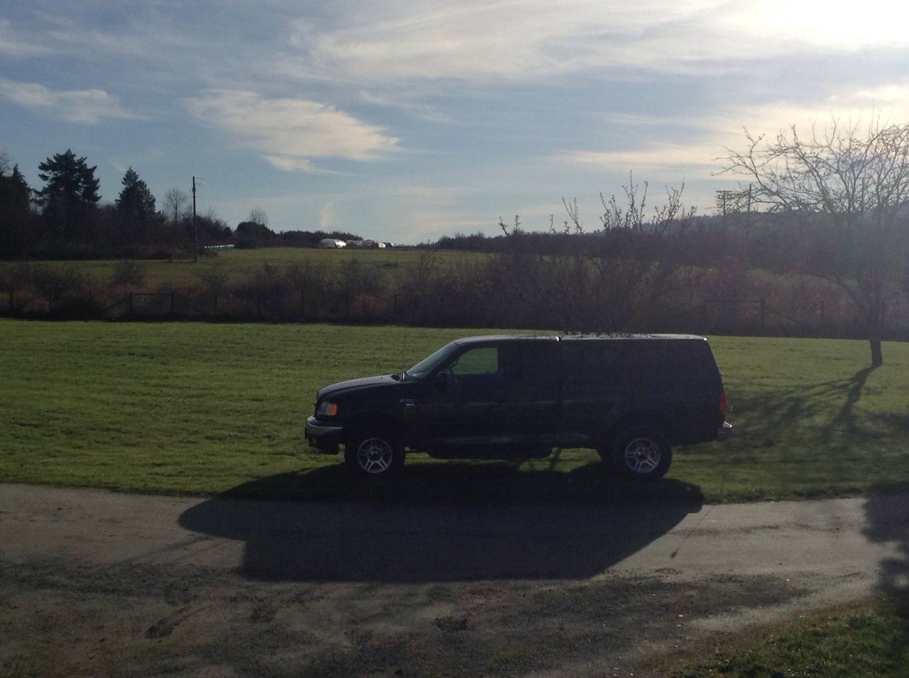sunny day in December