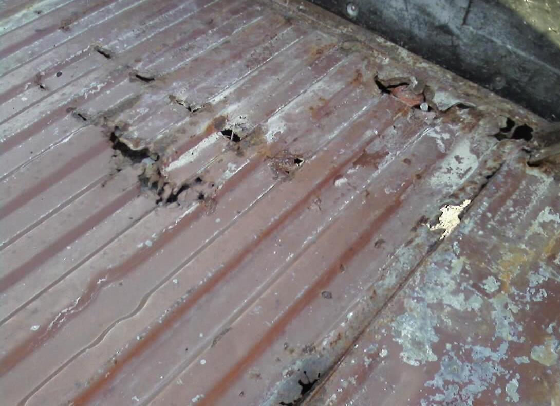 The bed of my truck