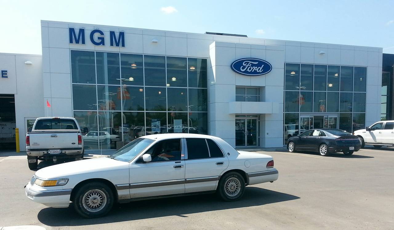 The New MGM dealership Red Deer