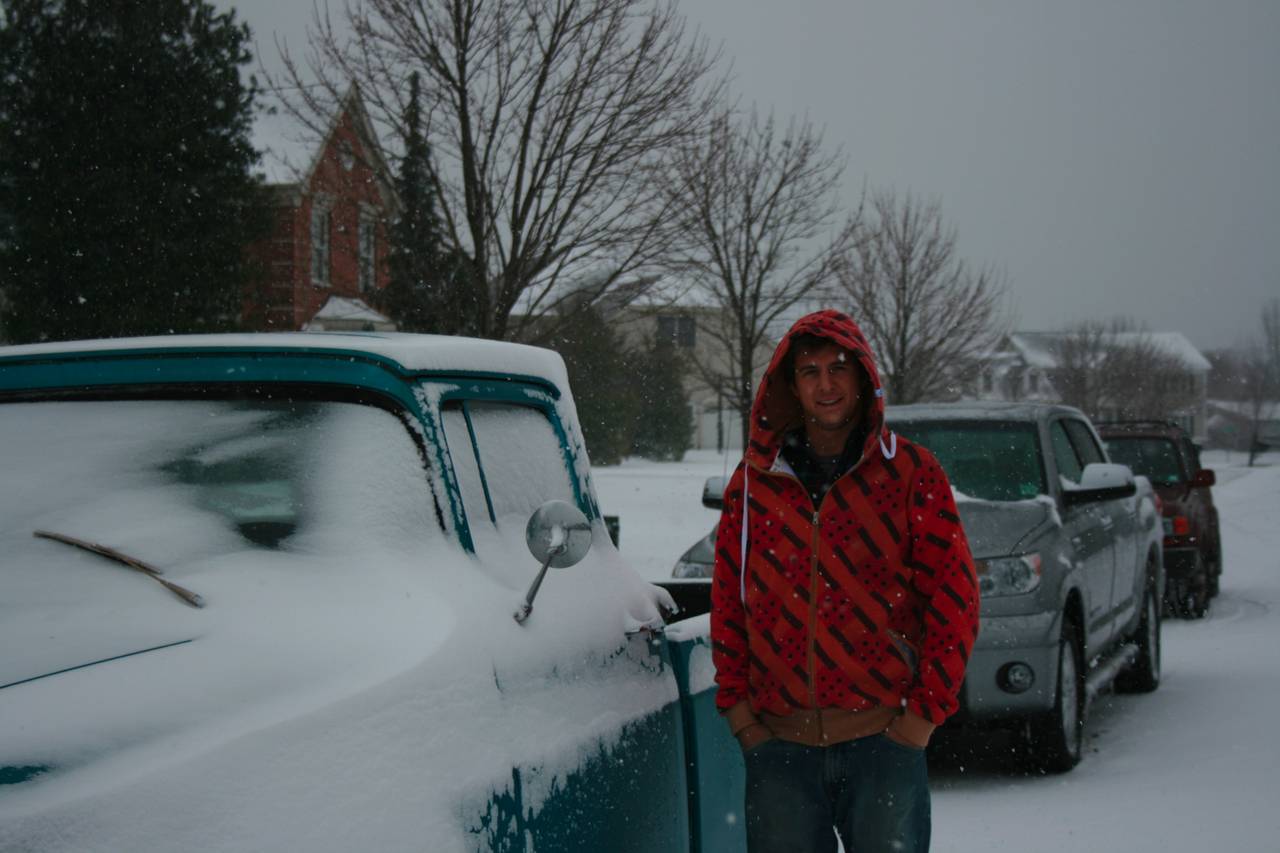 Truck and owner