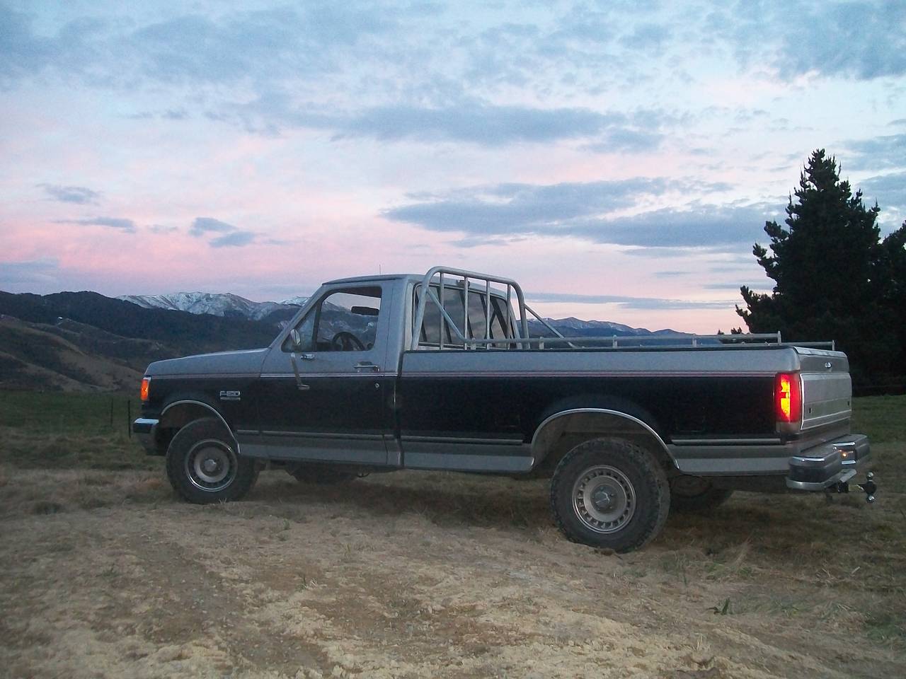 Truck rear