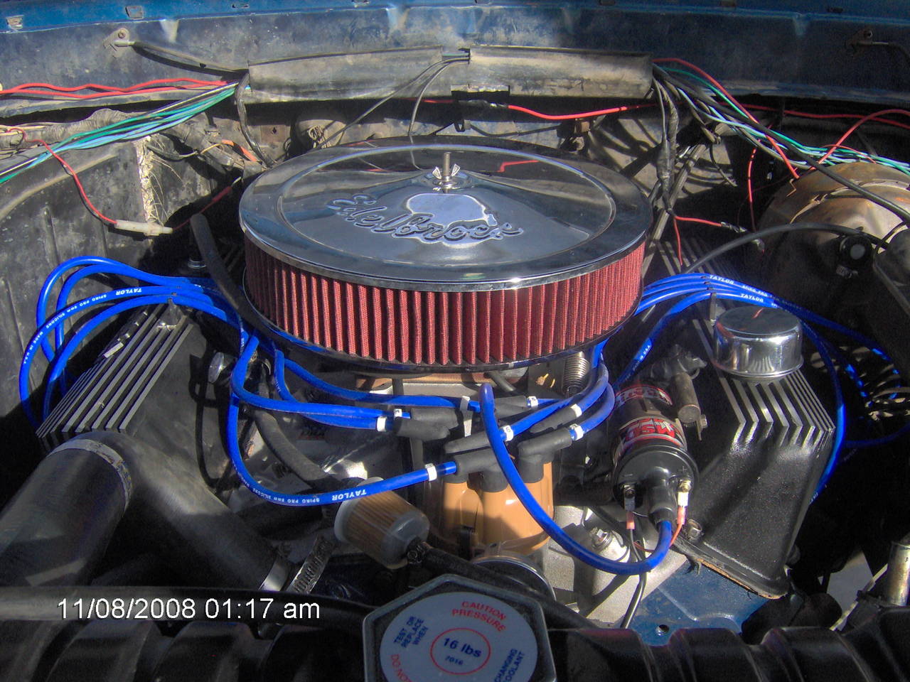 Under hood of &quot; The Mule&quot;