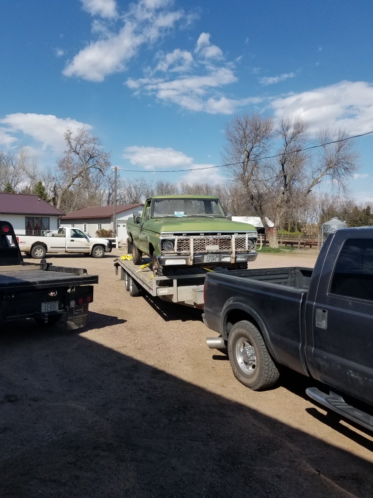 1973 Ford F100 Stock -  Ford Truck Profile